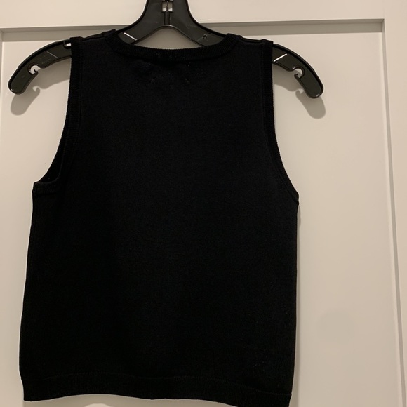 Ladies Nicole Miller black top - Picture 2 of 9